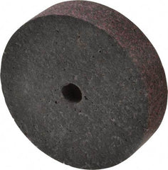 Brite Star - 2" Diam, 1/2" Face Width, 1/4" Center Hole, Medium Grade, Aluminum Oxide Deburring Wheel - Unitized, Hard Density 7 Grade, 22,100 RPM - USA Tool & Supply