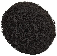 Brite Star - 3" Diam, 1/2" Face Width, 1/4" Center Hole, Medium Grade, Aluminum Oxide Deburring Wheel - Unitized, Soft Density 2 Grade, 10,000 RPM - USA Tool & Supply
