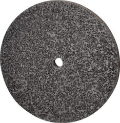 Brite Star - 6" Diam, 1/2" Face Width, 1/2" Center Hole, Medium Grade, Aluminum Oxide Deburring Wheel - Unitized, Soft Density 2 Grade, 5,000 RPM - USA Tool & Supply