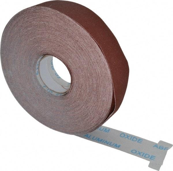 Tru-Maxx - 2" x 50 Yd 100 Grit Aluminum Oxide Cloth Roll - Medium Grade - USA Tool & Supply