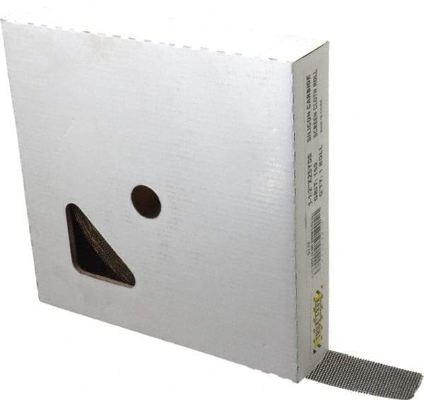 Tru-Maxx - 1-1/2" x 25 Yd 150 Grit Silicon Carbide Screen Roll - Fine Grade - USA Tool & Supply