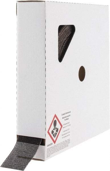 Tru-Maxx - 1-1/2" x 25 Yd 100 Grit Silicon Carbide Screen Roll - Medium Grade - USA Tool & Supply