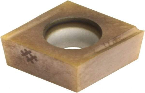 Sumitomo - CCGT32.50.5 FX Grade AC530U Carbide Turning Insert - TiAlN/AlCrN Finish, 80° Diamond, 3/8" Inscr Circle, 5/32" Thick, 0.0078" Corner Radius - USA Tool & Supply
