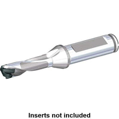 Kennametal - 20 to 20.99mm Diam, 8xD, 168mm Max Depth, 25mm Shank Diam, 194mm Flute, 256mm OAL, Replaceable Tip Drill - Y Seat Size, Series KenTIP - USA Tool & Supply