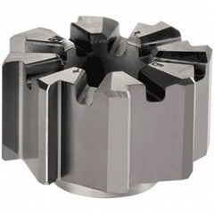 Iscar - 12mm Head Diam RM-BNT5-3D-0.625C, RM-BNT5-5D-0.625C, RM-BNT5-8D-.625C Modular Reamer Head - USA Tool & Supply