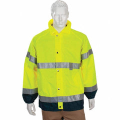 OccuNomix - Jackets & Coats Garment Style: Jacket Garment Type: Breathable; Hi-Visibility; Waterproof - USA Tool & Supply