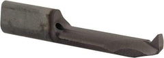 HORN - 0.236" Min Bore Diam, 0.787" Max Bore Depth, 3.7mm Shank Diam, Profile Boring Bar - 0.006" Corner Radius, Right Hand Cut, Solid Carbide, AlTiN Finish - Exact Industrial Supply