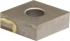 Sumitomo - CNMA431 Grade BN250 PCBN Turning Insert - Uncoated, 80° Diamond, 1/2" Inscr Circle, 3/16" Thick, 1/64" Corner Radius - USA Tool & Supply