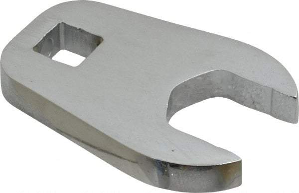 Proto - 24mm 1/2" Drive Full Polish Chrome Open End Crowfoot Wrench - 2.8" OAL - USA Tool & Supply