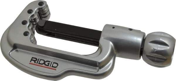 Ridgid - 1/4" to 2-5/8" Pipe Capacity, Quick Acting Tube Cutter - Cuts Stainless Steel - USA Tool & Supply