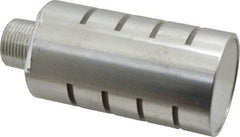 PRO-SOURCE - 3/4 Male NPT, 1-5/8" Hex, 4-5/8" OAL, Muffler - 300 Max psi, 70 CFM, Aluminum - USA Tool & Supply