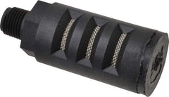 PRO-SOURCE - 1/8 Male NPT, 5/8" Hex, 2-7/64" OAL, Muffler - 150 Max psi, Glass Filled Nylon - USA Tool & Supply