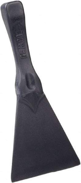 Remco - Stiff Polypropylene/Semi-Ferrous Additive Straight Scraper - 4.4" Blade Width - USA Tool & Supply