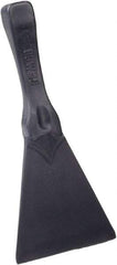 Remco - Stiff Polypropylene/Semi-Ferrous Additive Straight Scraper - 4.4" Blade Width - USA Tool & Supply