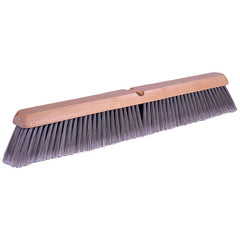 18″ Fine Sweep Floor Brush, Flagged Silver Polystyrene Fill - USA Tool & Supply