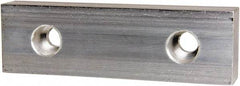 Gibraltar - 8" Wide x 2-1/2" High x 1-1/4" Thick, Flat/No Step Vise Jaw - Soft, Aluminum, Fixed Jaw, Compatible with 8" Vises - USA Tool & Supply