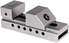 Gibraltar - 2" Jaw Width, 2-3/8" Jaw Opening Capacity, 2-9/16" Jaw Height, Toolmaker's Vise - Flat Jaw, 0.00012" Parallelism, 0.0002" Squareness, 5-1/2" OAL x 1-31/32" OAH - USA Tool & Supply