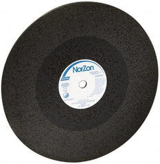 Norton - 24" Zirconia Alumina Cutoff Wheel - 7/32" Thick, 1-3/4" Arbor, 2,260 Max RPM, Use with Stationary Grinders - USA Tool & Supply