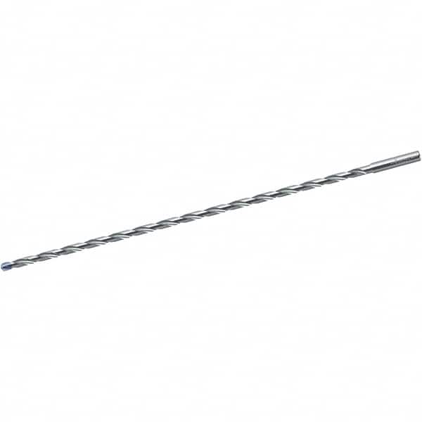 Walter-Titex - 5/16" 2-Flute Solid Carbide Extra Length Drill Bit - USA Tool & Supply