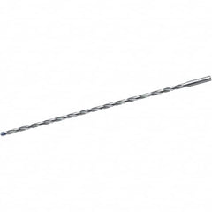 Walter-Titex - 5/16" 2-Flute Solid Carbide Extra Length Drill Bit - USA Tool & Supply