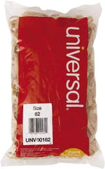 UNIVERSAL - 2-1/2" Circumference, 1/4" Wide, Standard Office Rubber Band Strapping - 490 Pieces - USA Tool & Supply