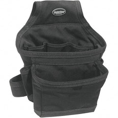 Bucket Boss - 11 Pocket General Purpose Holster - Ballistic Nylon, Black - USA Tool & Supply