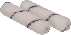 Premier Paint Roller - 1/2" Nap, 6-1/2" Wide Paint Mini Roller - Semi-Rough Texture, Microfiber - USA Tool & Supply