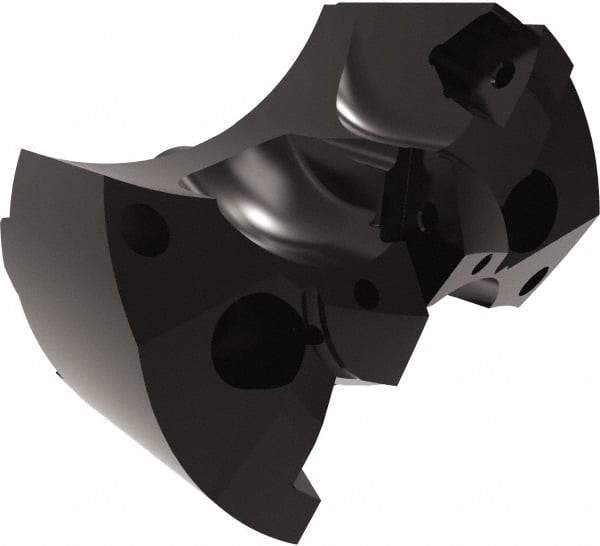 Allied Machine and Engineering - Series APX 70, 73.03mm Max Diam Pilot Insert Drill Head - T-A 2 Pilot Drill, 1-7/32" Pilot Drill Diam, 2 Nonpilot Inserts - USA Tool & Supply
