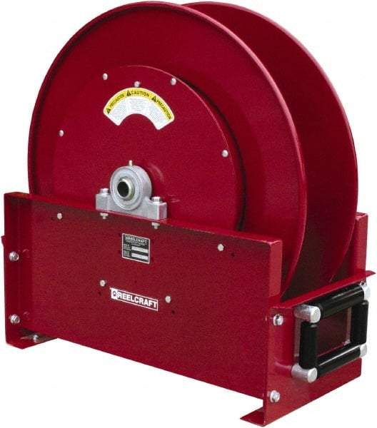 Reelcraft - 65' Spring Retractable Hose Reel - 500 psi, Hose Not Included - USA Tool & Supply