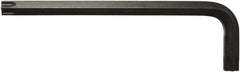 Bondhus - T60 Torx Key - L-Key Long Arm, Protanium High Torque Steel, 7.2" OAL - USA Tool & Supply