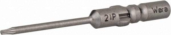 Wera - 4mm Drive, Torx Plus Precision Screwdriver Bit - 1-9/16" OAL - USA Tool & Supply