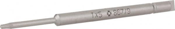 Wera - 4mm Drive Precision Torx Precision Bit - USA Tool & Supply