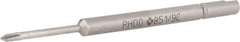 Wera - 4mm Drive #00 Point Precision Phillips Bit - USA Tool & Supply