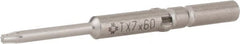 Wera - 5mm Drive Precision Torx Precision Bit - USA Tool & Supply