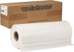 PRO-SOURCE - 2.7 mil Thick, Heavy-Duty Trash Bags - Hexene Resins, Roll Dispenser, 38" Wide x 63" High, Clear - USA Tool & Supply