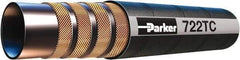 Parker - -12 Hose Size, 3/4" ID x 1.21" OD, 4,000 psi Work Pressure Hydraulic Hose - 4-3/4" Radius, Synthetic Rubber, -40°F to 257°F - USA Tool & Supply