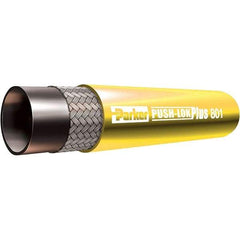 Parker - 1/2" ID x 0.78" OD CTL Push-on Air Hose - 300 Working psi, -40 to 257°F, Gray - USA Tool & Supply