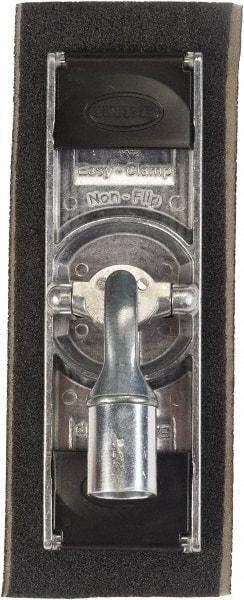 Hyde Tools - Plastic Sponge Drywall Sander Holder - 7-3/8" Long x 2-1/4" Wide - USA Tool & Supply