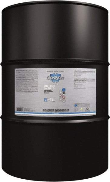 Sprayon - 55 Gallon Drum Electrical Grade Cleaner/Degreaser - 85°F Flash Point, Flammable, Food Grade - USA Tool & Supply