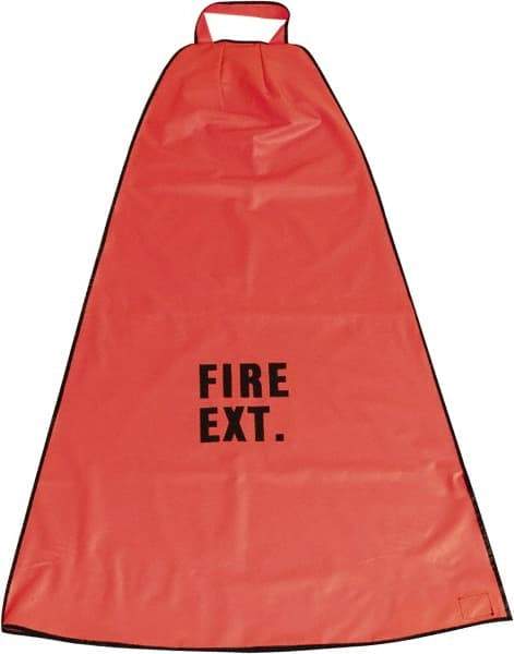 Singer Safety - Fire Extinguisher Covers Maximum Extinguisher Capacity (Lb.): 50.00 Minimum Extinguisher Capacity (Lb.): 75.00 - USA Tool & Supply