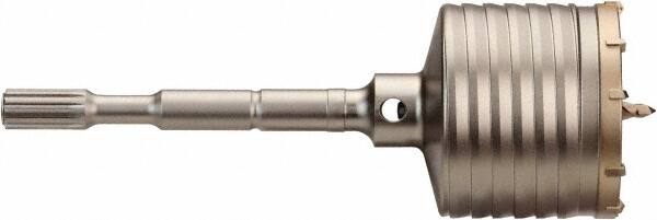 Milwaukee Tool - 1-3/4" Diam, Spline Shank, Carbide-Tipped Rotary & Hammer Drill Bit - USA Tool & Supply