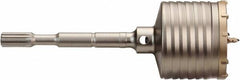 Milwaukee Tool - 1-3/4" Diam, Spline Shank, Carbide-Tipped Rotary & Hammer Drill Bit - USA Tool & Supply