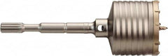 Milwaukee Tool - 1-1/2" Diam, Spline Shank, Carbide-Tipped Rotary & Hammer Drill Bit - USA Tool & Supply