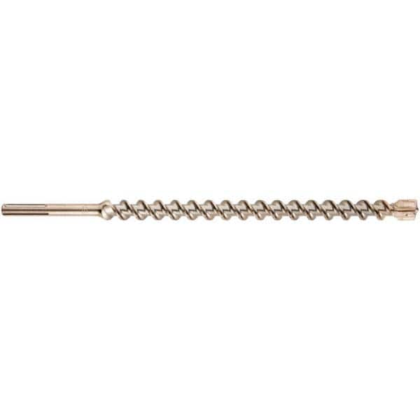 Milwaukee Tool - 5/8" Diam, SDS-Max Shank, Carbide-Tipped Rotary & Hammer Drill Bit - USA Tool & Supply