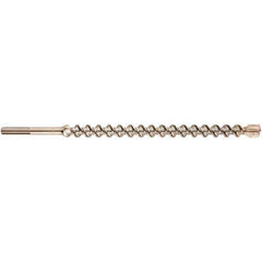 Milwaukee Tool - 5/8" Diam, SDS-Max Shank, Carbide-Tipped Rotary & Hammer Drill Bit - USA Tool & Supply