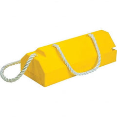 Checkers - Wheel Chocks Width (Inch): 7-7/8 Height (Inch): 5-7/8 - USA Tool & Supply