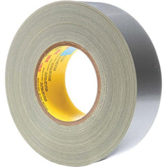 3M - 54.8m x 48mm x 12 mil Silver Polyethylene Cloth Duct Tape - USA Tool & Supply