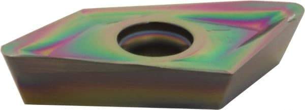 Sumitomo - AECT160432 Grade DL1000 Carbide Milling Insert - DLC Finish, 0.1968" Thick, 3.2mm Corner Radius - USA Tool & Supply