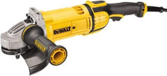 DeWALT - 7" Wheel Diam, 8,500 RPM, Corded Angle & Disc Grinder - 5/8-11 Spindle, 120 Volts - USA Tool & Supply