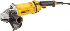 DeWALT - 9" Wheel Diam, 6,500 RPM, Corded Angle & Disc Grinder - 5/8-11 Spindle, 120 Volts - USA Tool & Supply